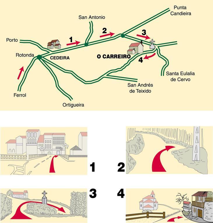 Casa Rural O Carreiro 쎄다이라 외부 사진